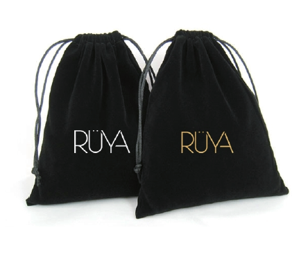 Custom Velvet Dust Shoes Bags with Logo